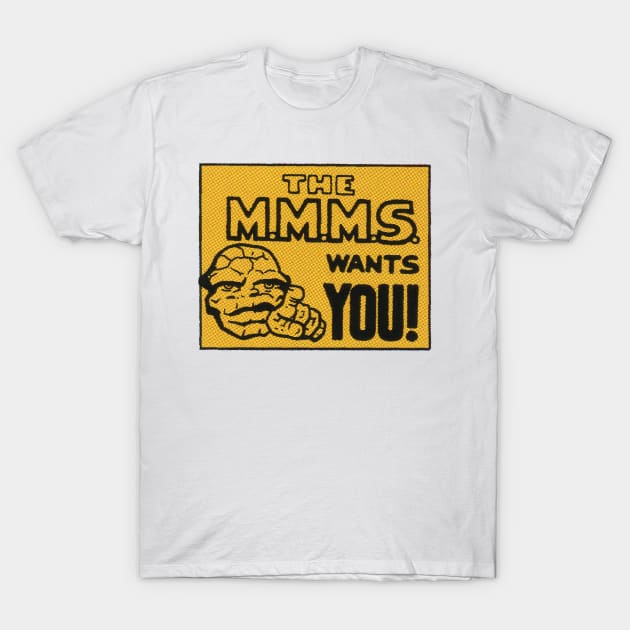 Merry Marvel Marching Society want YOU!! T-Shirt by HustlerofCultures